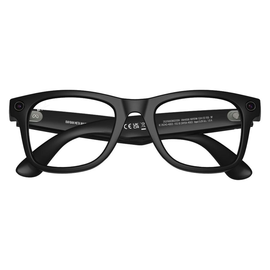 Умные очки Ray-Ban Wayfarer Black/Graphite Green (RW4008)