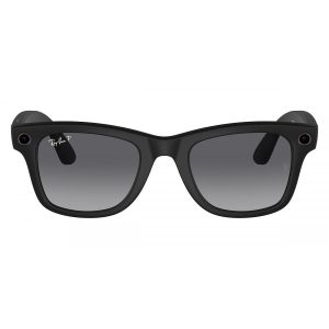 Умные очки Ray-Ban Wayfarer Matte Black/Polarized Graphite Gradient (RW4008)