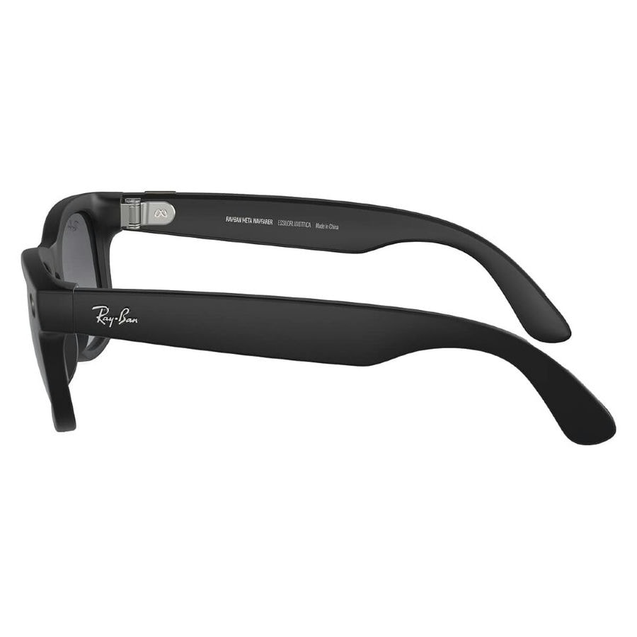 Умные очки Ray-Ban Wayfarer Matte Black/Polarized Graphite Gradient (RW4008)