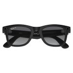 Умные очки Ray-Ban Wayfarer Matte Black/Polarized Graphite Gradient (RW4008)