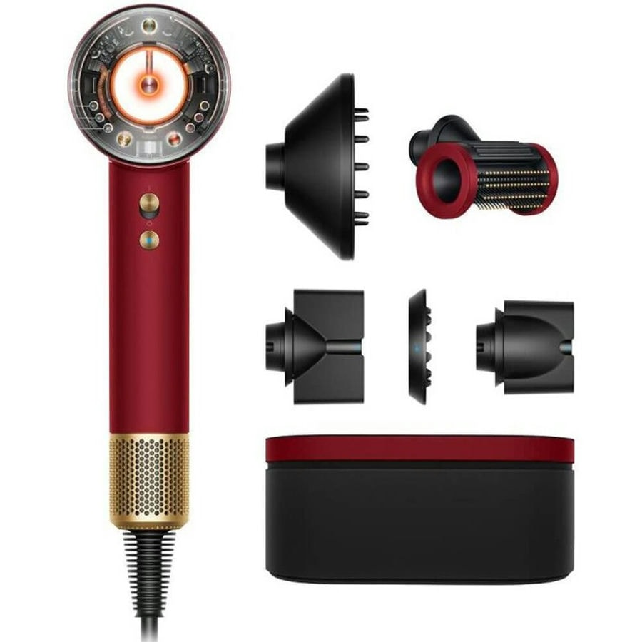 Фен Dyson Supersonic Nural HD16 Gift Edition Red Velvet/Gold (Вилка CN)