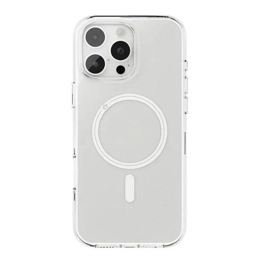 Чехол защитный VLP Puro Case MagSafe для iPhone 16 Pro Прозрачный