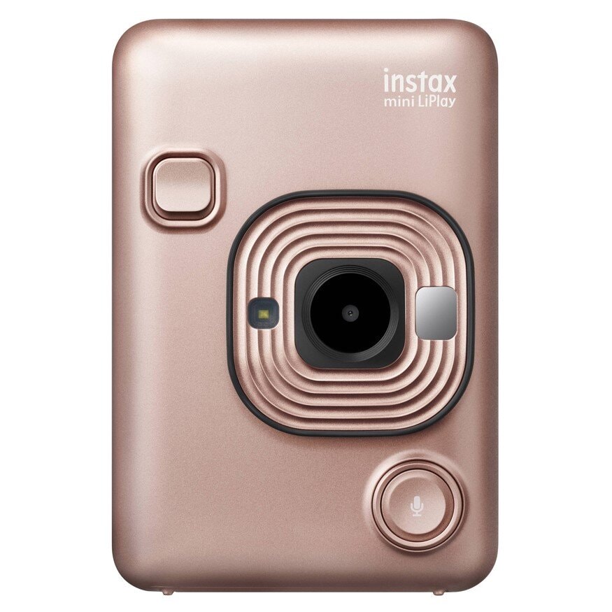 Фотоаппарат моментальной печати Fujifilm Instax Mini LiPlay Золотой (Blush Gold)