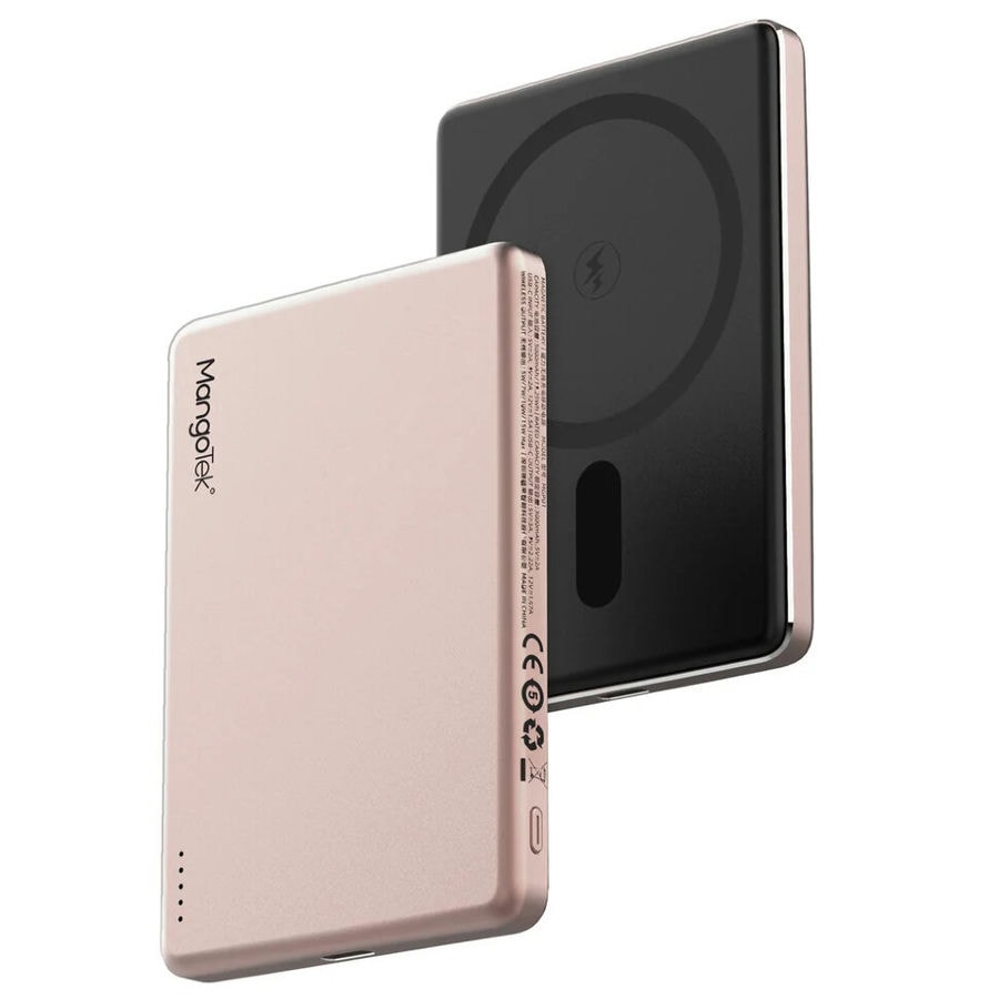 Внешний аккумулятор MangoTek MGP01 5000 мАч MagSafe Розовое золото (Rose Gold)