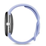 Умные часы Google Pixel Watch 4 41mm Wi-Fi Серебряный/Фиолетовый (Polished Silver/Iris)