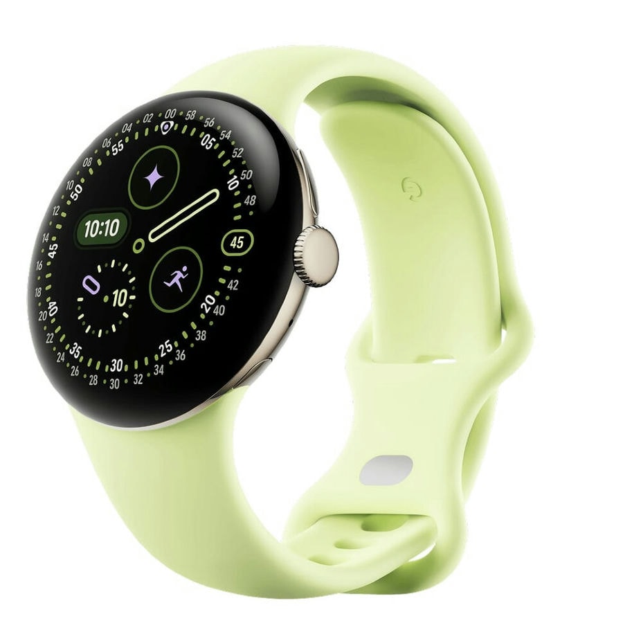 Умные часы Google Pixel Watch 4 41mm Wi-Fi Золотой/Желтый (Champagne Gold/Lemongrass)