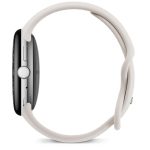Умные часы Google Pixel Watch 4 45mm Wi-Fi Серебряный/Бежевый (Polished Silver/Porcelain)
