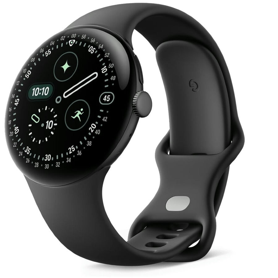 Умные часы Google Pixel Watch 4 45mm Wi-Fi Черный (Matte Black/Obsidian)