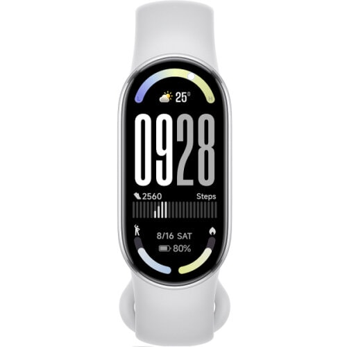Фитнес-браслет Xiaomi Smart Band 10 Серебро (Glacier Silver)