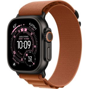 Умные часы Apple Watch Ultra 3 2025 49mm Black Titanium Case with Terra Cotta Alpine Loop (M)