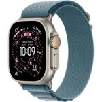 Умные часы Apple Watch Ultra 3 2025 49mm Natural Titanium Case with Light Blue Alpine Loop (L)