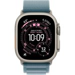 Умные часы Apple Watch Ultra 3 2025 49mm Natural Titanium Case with Light Blue Alpine Loop (M)