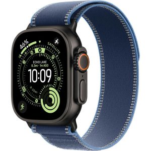 Умные часы Apple Watch Ultra 3 2025 49mm Black Titanium Case with Blue/Bright Blue Trail Loop (S/M)