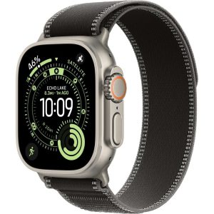 Умные часы Apple Watch Ultra 3 2025 49mm Natural Titanium Case with Black/Charcoal Trail Loop (M/L)
