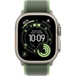 Умные часы Apple Watch Ultra 3 2025 49mm Natural Titanium Case with Green/Neon Trail Loop (M/L)