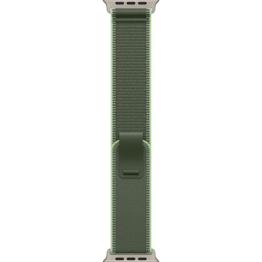 Умные часы Apple Watch Ultra 3 2025 49mm Natural Titanium Case with Green/Neon Trail Loop (S/M)