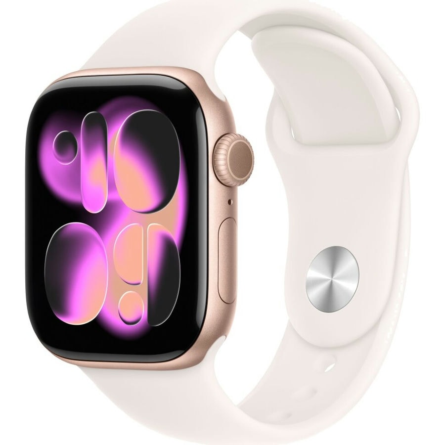Умные часы Apple Watch Series 11 42mm Rose Gold Aluminum Case with Light Blush Sport Band (M/L)