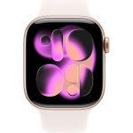 Умные часы Apple Watch Series 11 42mm Rose Gold Aluminum Case with Light Blush Sport Band (M/L)