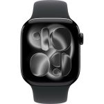 Умные часы Apple Watch Series 11 42mm Jet Black Aluminum Case with Black Sport Band (S/M)