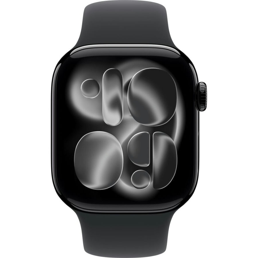 Умные часы Apple Watch Series 11 42mm Jet Black Aluminum Case with Black Sport Band (S/M)