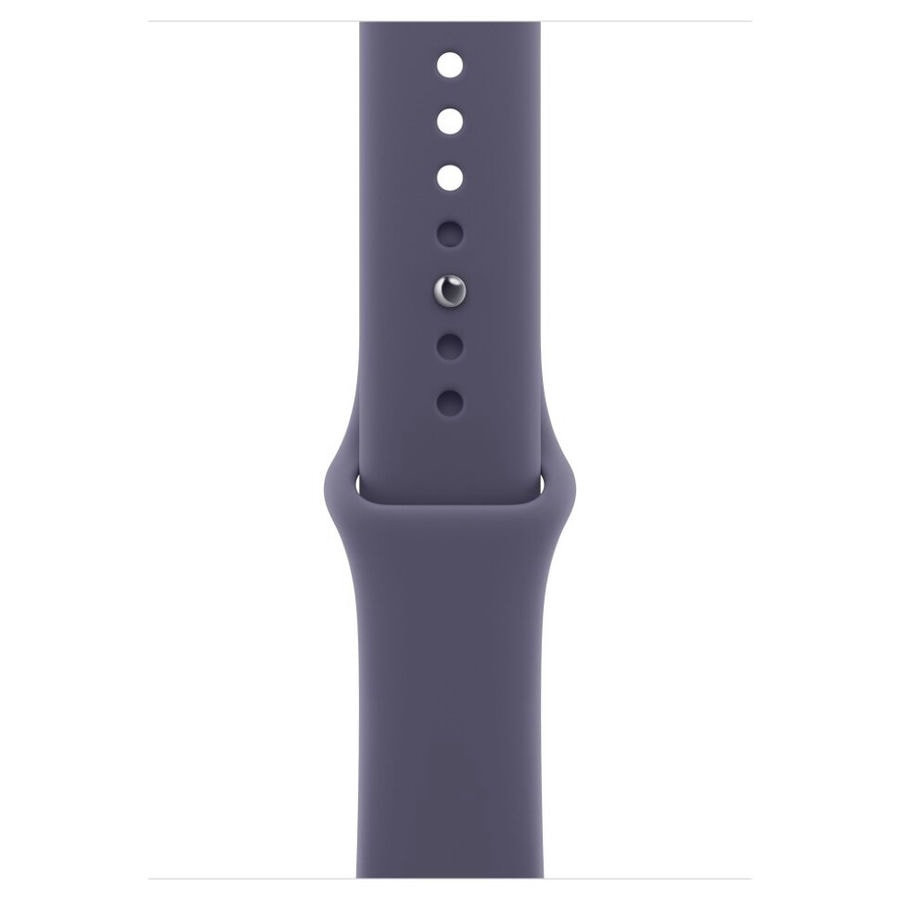 Умные часы Apple Watch Series 11 46mm Silver Aluminum Case with Purple Fog Sport Band (S/M)