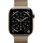 Умные часы Apple Watch Series 11 42mm Gold Titanium Case with Gold Milanese Loop