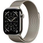 Умные часы Apple Watch Series 11 42mm Natural Titanium Case with Natural Milanese Loop