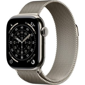 Умные часы Apple Watch Series 11 42mm Natural Titanium Case with Natural Milanese Loop
