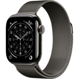 Умные часы Apple Watch Series 11 42mm Slate Titanium Case with Slate Milanese Loop