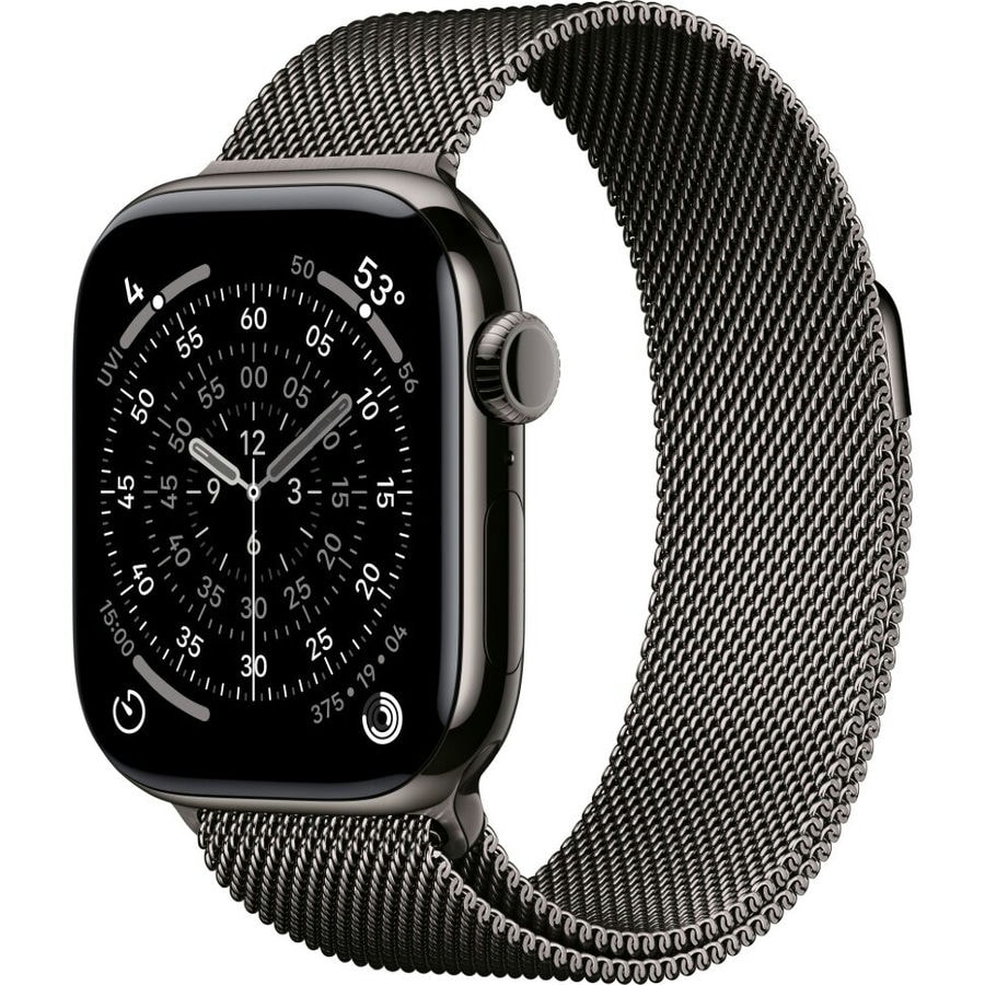 Умные часы Apple Watch Series 11 42mm Slate Titanium Case with Slate Milanese Loop