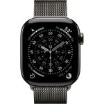 Умные часы Apple Watch Series 11 42mm Slate Titanium Case with Slate Milanese Loop