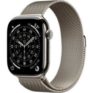 Умные часы Apple Watch Series 11 46mm Natural Titanium Case with Natural Milanese Loop (M/L)