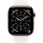 Умные часы Apple Watch Series 11 46mm Gold Titanium Case with Light Blush Sport Band (S/M)