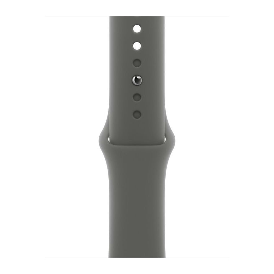 Умные часы Apple Watch Series 11 42mm Natural Titanium Case with Stone Gray Sport Band (S/M)