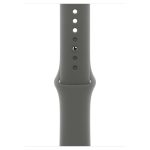 Умные часы Apple Watch Series 11 46mm Natural Titanium Case with Stone Gray Sport Band (S/M)