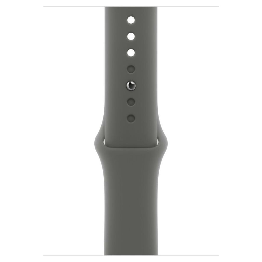 Умные часы Apple Watch Series 11 46mm Natural Titanium Case with Stone Gray Sport Band (S/M)