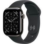 Умные часы Apple Watch Series 11 42mm Slate Titanium Case with Black Sport Band (M/L)