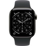 Умные часы Apple Watch Series 11 42mm Slate Titanium Case with Black Sport Band (M/L)