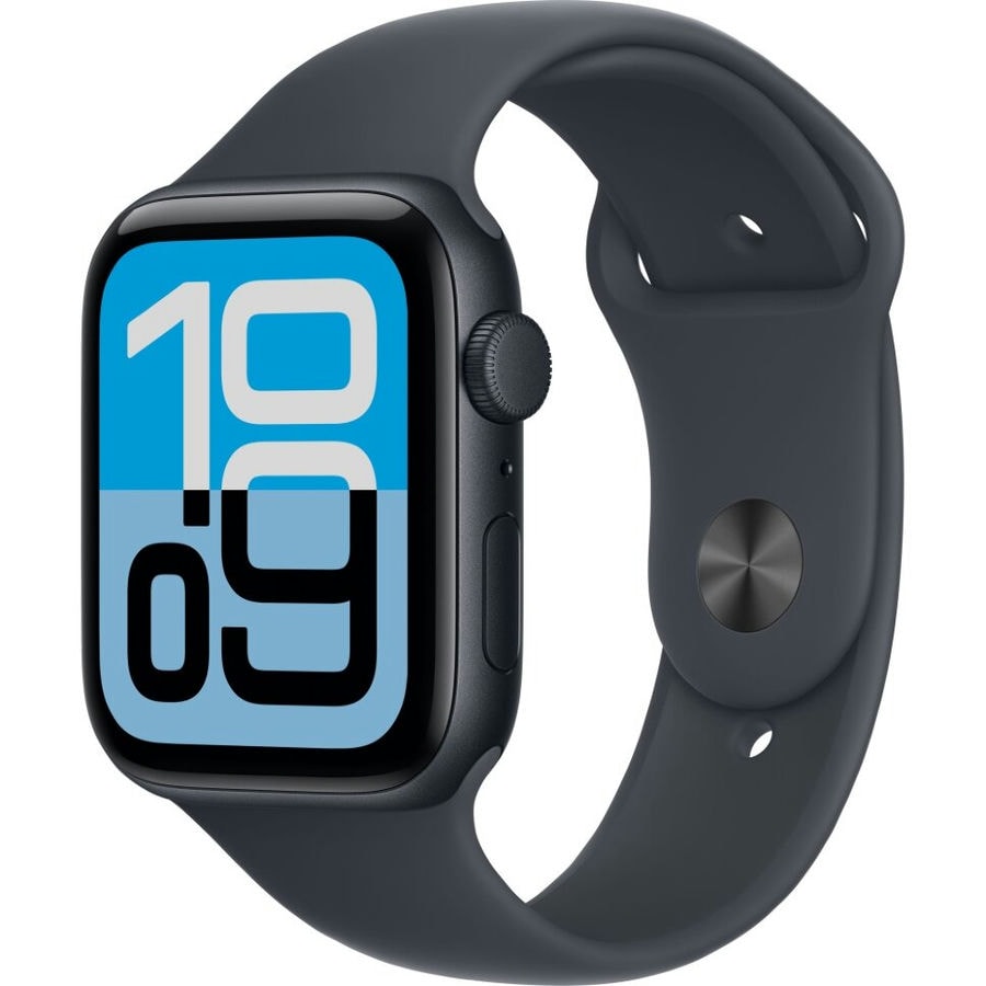 Умные часы Apple Watch SE 3 44mm Midnight Aluminum Case with Midnight Sport Band (M/L)