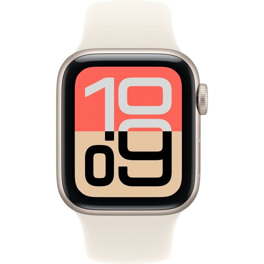 Умные часы Apple Watch SE 3 40mm Starlight Aluminum Case with Starlight Sport Band (S/M)