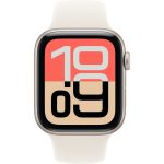 Умные часы Apple Watch SE 3 44mm Starlight Aluminum Case with Starlight Sport Band (S/M)