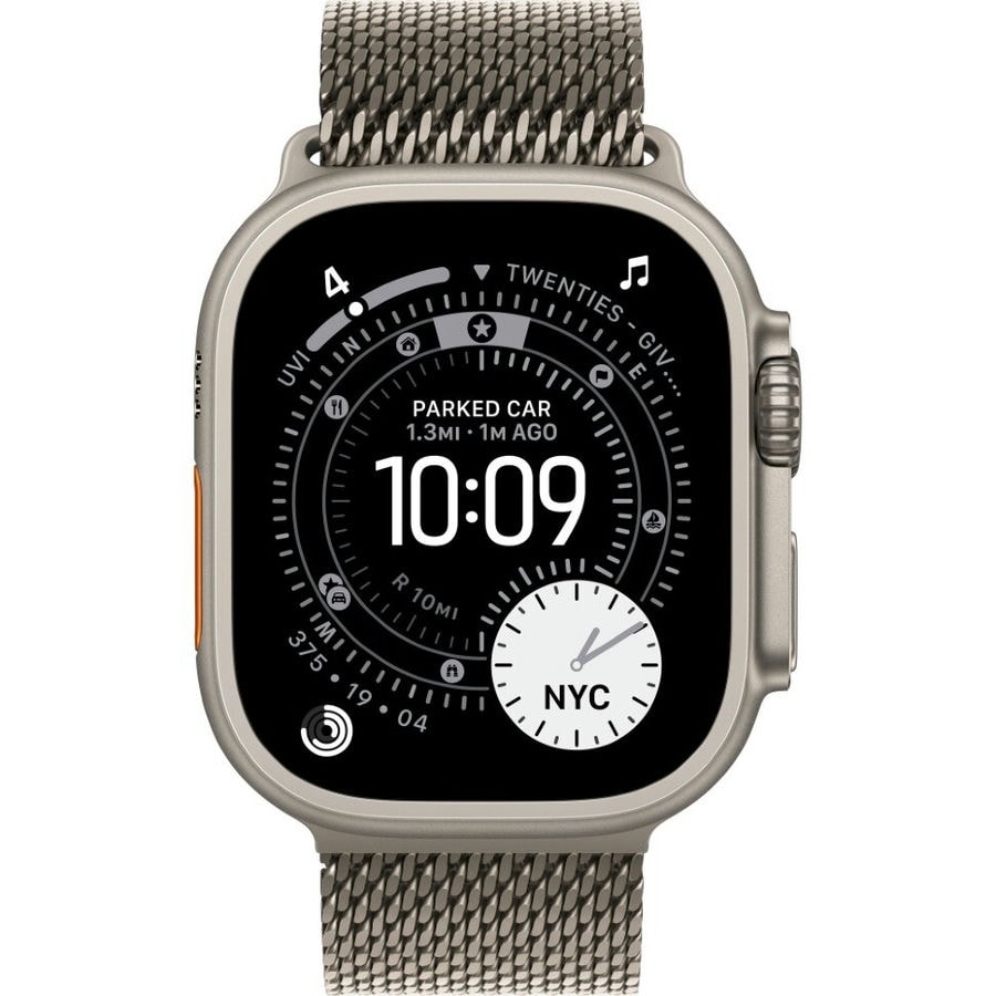 Умные часы Apple Watch Ultra 3 2025 49mm Natural Titanium Case with Natural Titanium Milanese Loop (M)