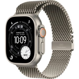 Умные часы Apple Watch Ultra 3 2025 49mm Natural Titanium Case with Natural Titanium Milanese Loop (S)