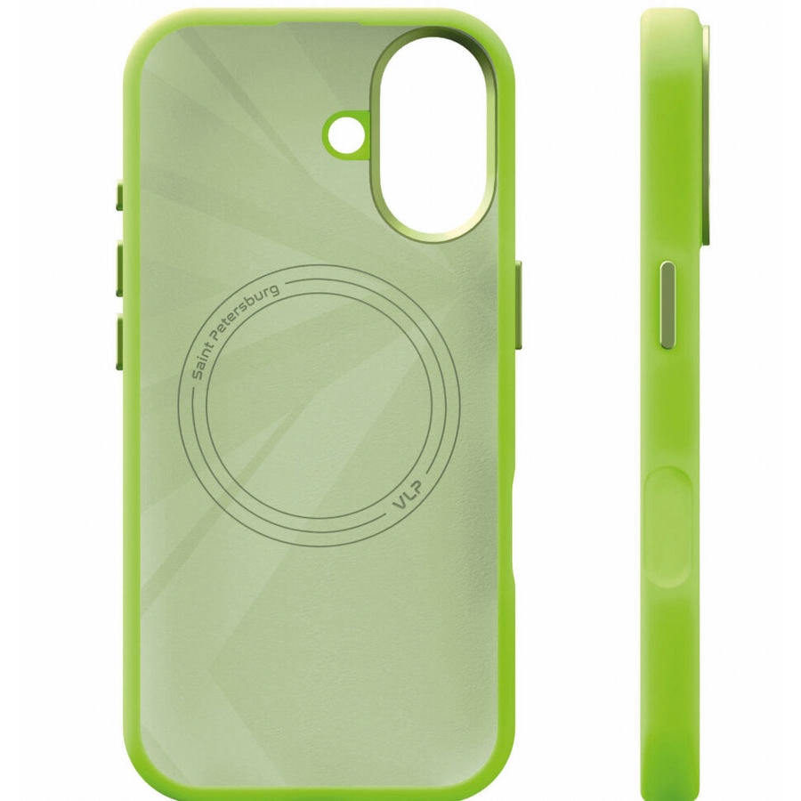 Чехол защитный VLP Aster Pro Case MagSafe для iPhone 17 Лайм