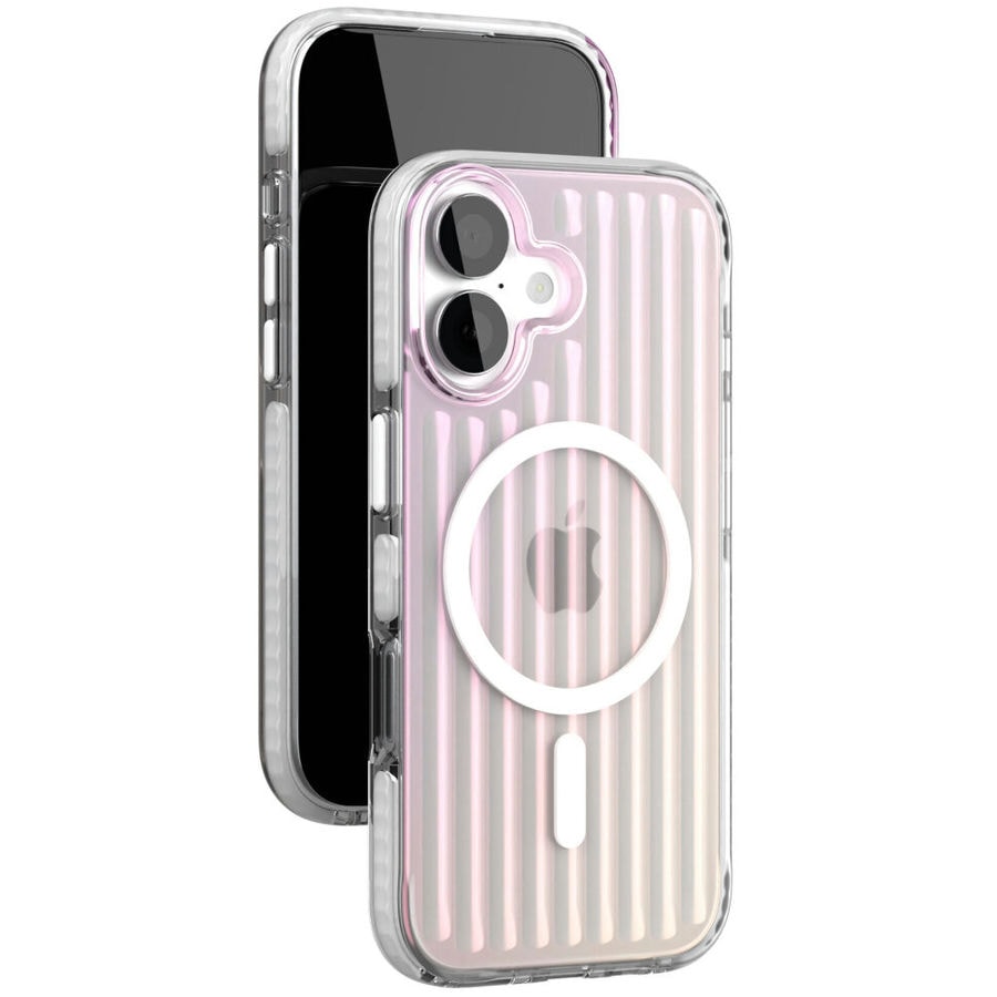 Чехол защитный VLP Pulse Case MagSafe для iPhone 17 Перламутровый