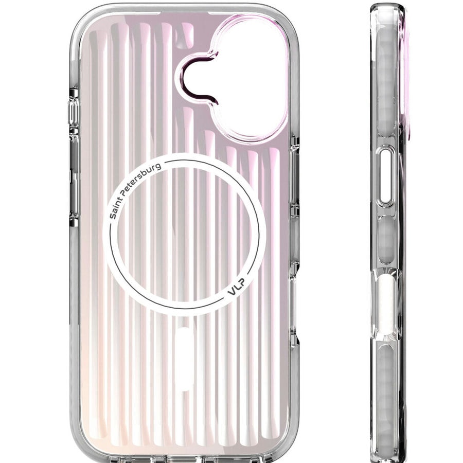 Чехол защитный VLP Pulse Case MagSafe для iPhone 17 Перламутровый