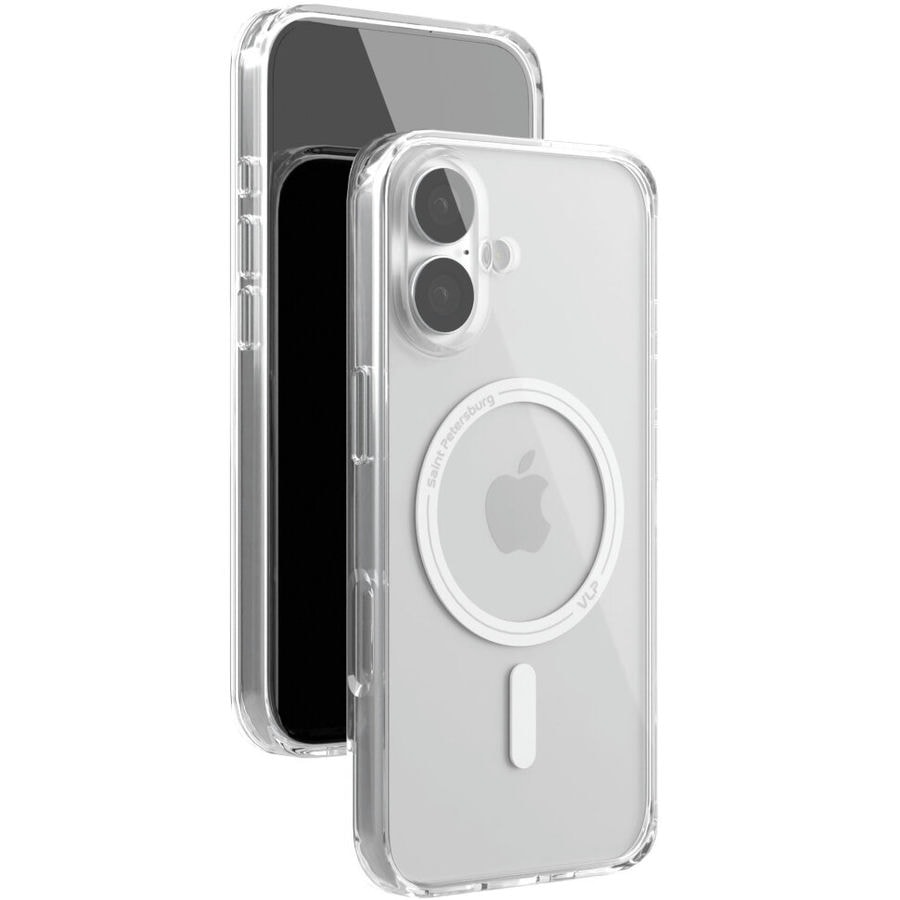 Чехол защитный VLP Diamond Case MagSafe для iPhone 17 Прозрачный