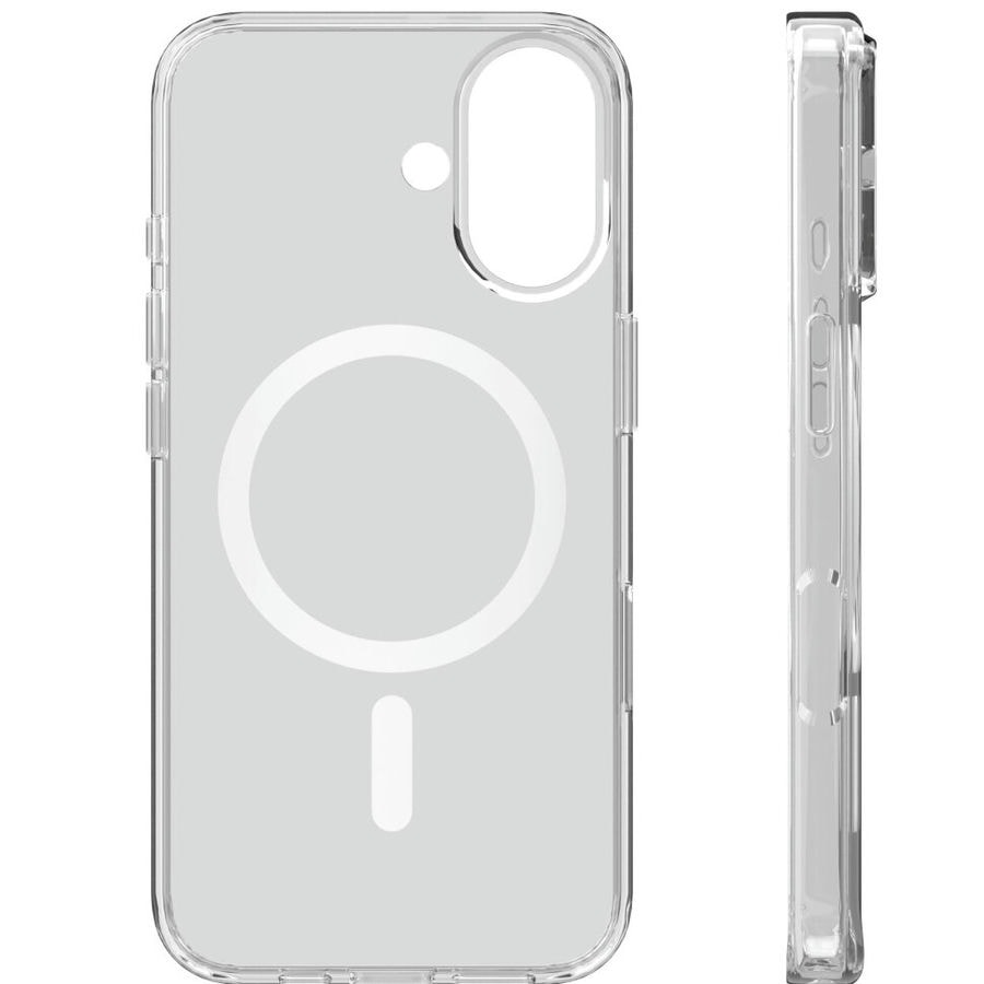 Чехол защитный VLP Diamond Case MagSafe для iPhone 17 Прозрачный