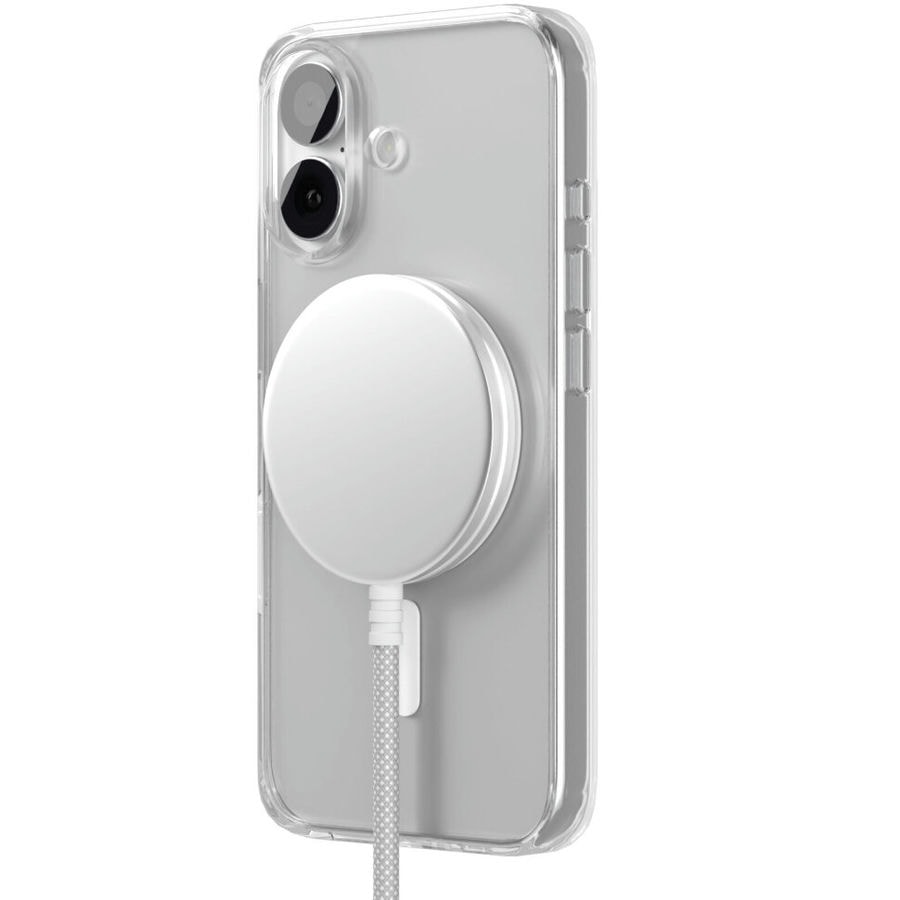 Чехол защитный VLP Diamond Case MagSafe для iPhone 17 Прозрачный
