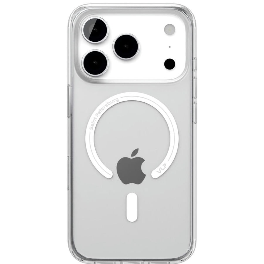 Чехол защитный VLP Diamond Case MagSafe для iPhone 17 Pro Прозрачный